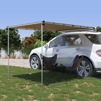 VidaXL Luifel voor camper en caravan 2x2,5x2,15 m beige - thumbnail