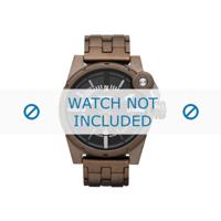 Horlogeband Diesel DZ4236 Staal Bruin 24mm - thumbnail