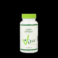 Vitiv IJzer citraat 100 Tabletten - thumbnail