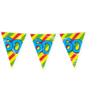Happy Verjaardag Vlaggenlijn 60 Jaar (10m) - thumbnail