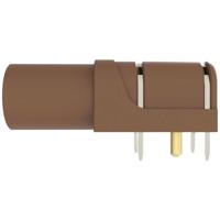 Schützinger Haakse veiligheids-inbouwbus Bruin 1 stuk(s) - thumbnail