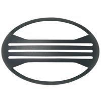 Franssen Moderne wandlampJack Oval 3-stripe zilvergrijs - 2267 - thumbnail