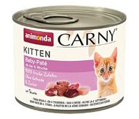 ANIMONDA Carny Kitten Baby-Pate - nat kattenvoer - 200 g - thumbnail