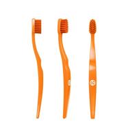 Kindertandenborstel oranje - thumbnail