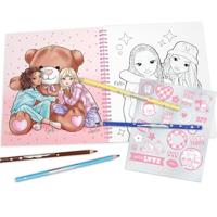 Topmodel Kleurboek Team Teddy - thumbnail