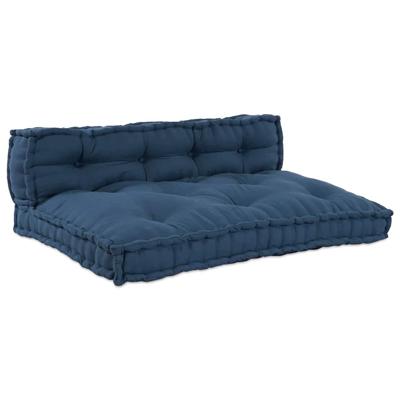Pallet Sofa Kussen 2 pcs Indigo Stof