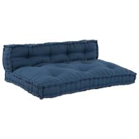 Pallet Sofa Kussen 2 pcs Indigo Stof - thumbnail