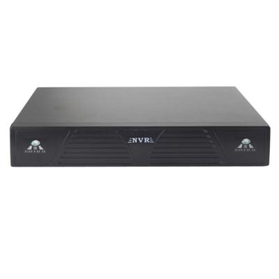 N4/1U-M 4CH H. 264 DVR netwerk HDD digitale video recorder ondersteuning voor VGA/RJ45 NET/USB 2.0 (zwart)