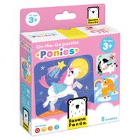 Banana Panda - on-the-go puzzel pony's - 16st. - thumbnail
