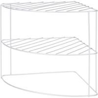 Keukenhoekrek metaal 23x23x21cm grijs - thumbnail