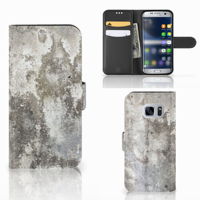 Samsung Galaxy S7 | Bookcase | Beton Print - thumbnail