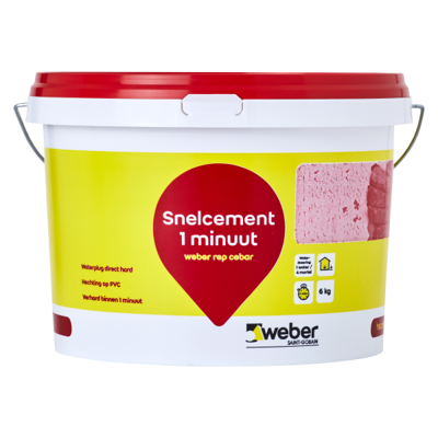 Cebarpoeder snelcement grijs 6kg