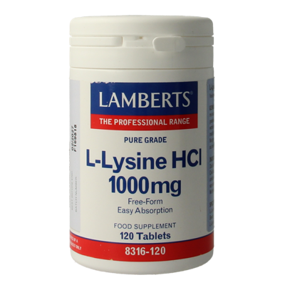 L-Lysine 1000mg 120 Tabletten