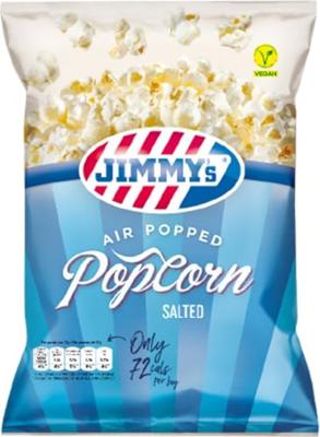 Jimmy's popcorn zout zak (12x 40gr)
