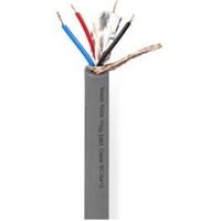 Nedis DMX-Kabel | 110 Ohm | 20 x 0.12 mm | 100 m | Donkergrijs | 1 stuks - COTR15020GY100 COTR15020GY100 - thumbnail