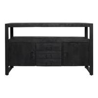 Starfurn Dressoir Boaz Black | 135 cm - thumbnail