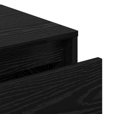 Halmeubelset Wandgemonteerd met spiegel 6 pcs Bewerkt hout