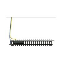 N Fleischmann rails (zonder ballastbed) 22220 Aansluitrails 104.2 mm 1 stuk(s) - thumbnail