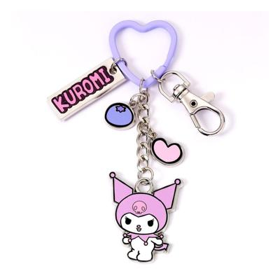 Hello Kitty Key Chain with Kuromi Charms 15 cm