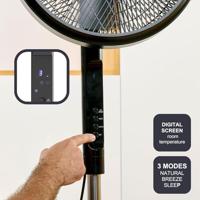 Staande ventilator Black & Decker BXEFP51E Zwart 55 W - thumbnail