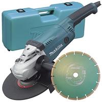Makita GA9020KD | 230mm haakse slijper | in koffer - GA9020KD - thumbnail