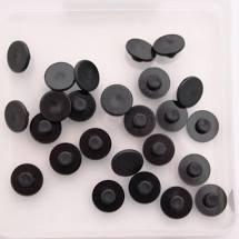 Bofix afdichtdop m6 sw5 kunststof zwart (25st)