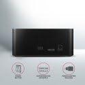AXAGON ADSA-SN Micro-USB 3.2 Gen 1 (USB 3.0) SATA III Harde schijf-dockingstation 2.5 inch - thumbnail
