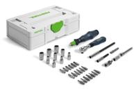 Festool SYS3 S 76-1/4"-CE RA Ratelset 36-delig in Systainer - 578112 - thumbnail