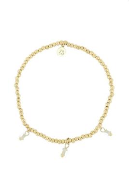 Zusss Elastieken Kralenarmbandje Met Blokjes Zusss Elastieken Kralenarmbandje Met Blokjes