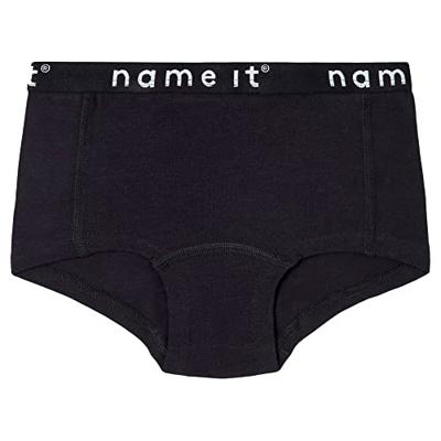 Name it winter ondergoed meisjes - zwart - 2p hipster - NkfHipster