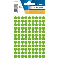 Etiket herma 1848 rond 8mm fluor groen 540st - thumbnail