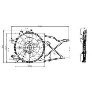 Koelventilator 47014