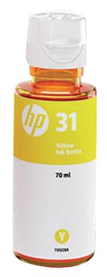 HP 31 originele gele inktfles 70 ml (1VU28AE) voor HP Smart Tank 455/457/513/Plus 555/Plus 559/Plus 570/Plus 655 HP 31 originele gele inktfles 70 ml (1VU28AE) voor HP Smart Tank 455/457/513/Plus 555/Plus 559/Plus 570/Plus 655