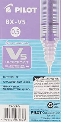 Boligrafo de tinta líquida Pilot V-5 Hi-Tecpoint Paars 0,3 mm (12 Stuks)
