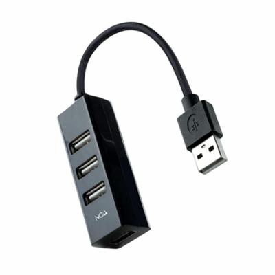 USB-HUB NANOCABLE 10.16.4404 Zwart (1 Stuks)