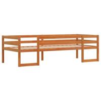 Kinderbedframe massief grenenhout wasbruin 80x200 cm - thumbnail