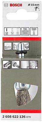Bosch Accessoires Penseelborstel 15 mm, 0,2 mm, 4500 U/ min 1st - 2608622126 Bosch Accessoires Penseelborstel 15 mm, 0,2 mm, 4500 U/ min 1st - 2608622126