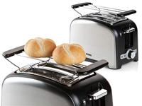 Domo Broodrooster B-Smart, voor 4 sneden brood, zwart - thumbnail