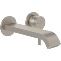 Villeroy & Boch Dawn Eengreeps wastafelkraan - Matt Brushed Nickel (RVS) TVZ10600300064 - thumbnail