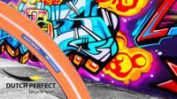 DUTCH PERFECT Buitenband 28 x 1.40" / 40-622mm anti-lek - orange met reflectie - thumbnail