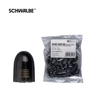 SCHWALBE stofdop smoke av met magneet 50 stuks