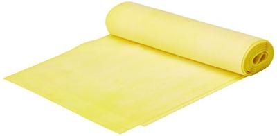 Theraband 2,5 m in tasje licht - geel