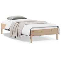 Bedframe zonder matras massief grenenhout 100x200 cm - thumbnail