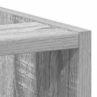 Onderkast 30x44,5x81,5cm bewerkt hout grijs sonoma eikenkleurig - thumbnail