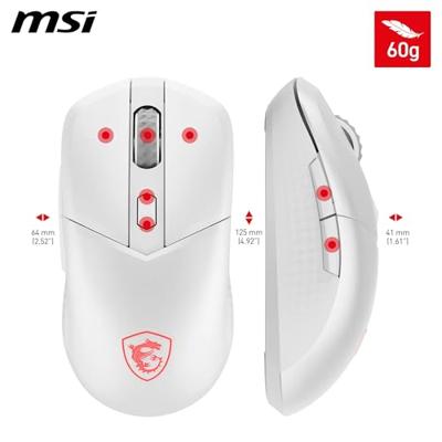 MSI Versa 300 Wireless White MSI Versa 300 Wireless White