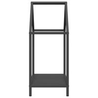 Brandhoutrek 40x25x60 cm koudgewalst staal zwart - thumbnail