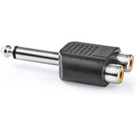 6,35mm Jack naar 2x RCA splitter - thumbnail