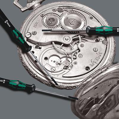 Wera 2035 Elektronica en fijnmechanica Platte schroevendraaier Kopbreedte: 0.8 mm Koplengte: 40 mm Wera 2035 Elektronica en fijnmechanica Platte schroevendraaier Kopbreedte: 0.8 mm Koplengte: 40 mm