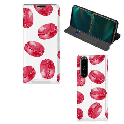 Sony Xperia 5 III | Flip Style Cover | Pink Macarons