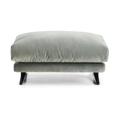 Kave Home Veliro hocker fluweel Groen Kave Home Veliro hocker fluweel Groen